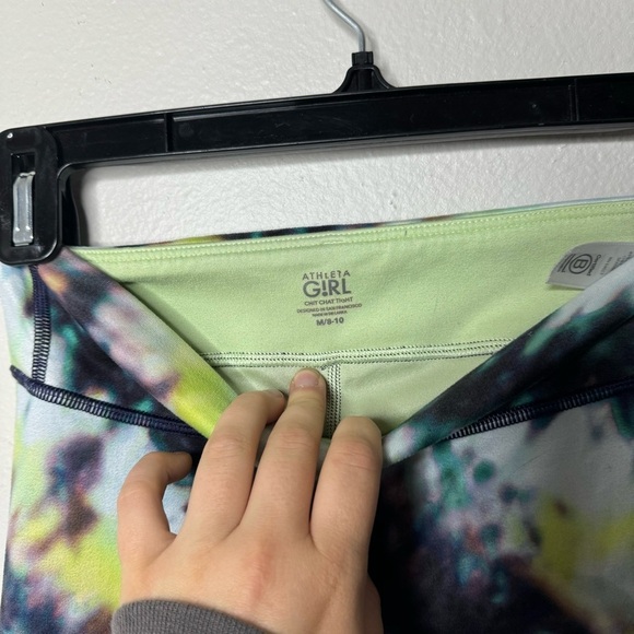 Athleta girl Chit Chat tight Legging Chroma Dye Cool Workout Running Gym - Picture 4 of 9